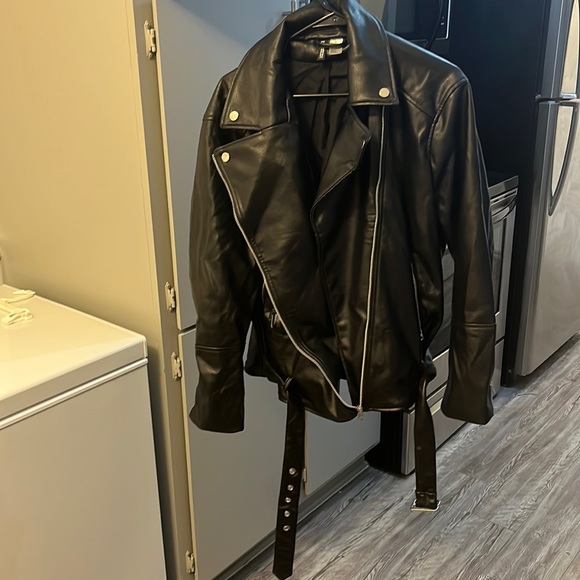 H&M Jackets & Blazers - Oversized biker jacket